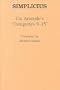 On Aristotle's "Categories 9-15" (Ancient Commentators on Aristotle)