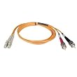 Tripp Lite N318-07M Duplex Multimode 62.5/125 Fiber Optic Patch Cable LC/ST - 7M (23ft) Tripp Lite N318-07M Duplex Multimode 62.5/125 Fiber Optic Patch Cable LC/ST - 7M (23ft)