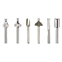 Dremel 692 6-Piece Router Bit Set