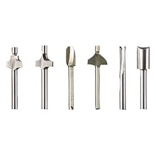 Dremel 692 6-Piece Router Bit Set