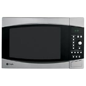 GE Profile : PEB1590SMSS 1.5 Cu. Ft. Convection Microwave Oven - Stainless Steel