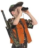 Big Game Hunter, Small, Ages 3 To 6, Washable Material With Screen Print Art, Costume With Vest, Hat & Binoculars