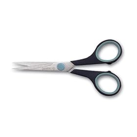 Mundial BP1864-1CushionSoft 5 1/2" Hobby/Craft Scissors, Blue/Lt. Blue Handle