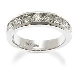 1.50 ct. t.w. Diamond Wedding Ring In 14kt White Gold