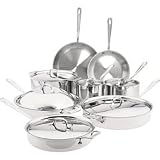 All Clad Stainless Steel 14-Piece Cookware Set