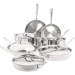 All Clad Stainless Steel 14-Piece Cookware Set product image