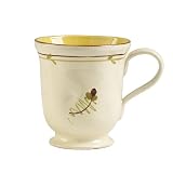 Vietri Fiori di Bosco Footed Mug 12 Oz (Set Of 6)