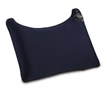 Lewis N. Clark Adjustable On Air Lumbar Pillow, Blue