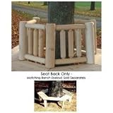 Bench Back (white cedar) (36" center opening)