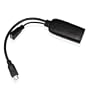 ADATTATORE Cablesson� MHL (MicroUSB) a HDMI (Femmina) - Nero - SOLO PER: Samsung Galaxy S2, HTC Evo 4G Evo 3D, HTC Evo 4G Tablet, HTC Sensation 4G, Sprint Epic 4G Touch, Galaxy Nexus (GT-I9250)