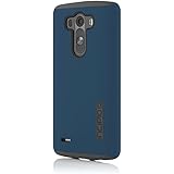 LG G3 Case, Incipio [Shock Absorbing] DualPro Case for LG G3-Navy Blue/Gray
