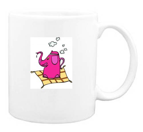 "Mug with rug, character, cartoon, elephant, kettle" "Mug with rug, character, cartoon, elephant, kettle"