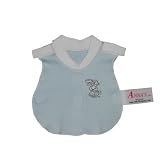 ANNA'S Preemie 100% Snuggly Soft Peruvian Cotton Cuddly Bunny Shirt
