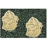 Logo Art Georgia Bulldogs 10K Gold Team Logo 3/8 Post Earrings