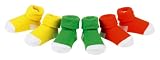 Elegant Baby 3-Pack Baby Socks Bright Yellow, Green, and Orange