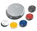 COBY CX-CD109 BLU Personal CD Player with Stereo Headphones