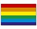 Flagge Fahne Regenbogen -26705-
