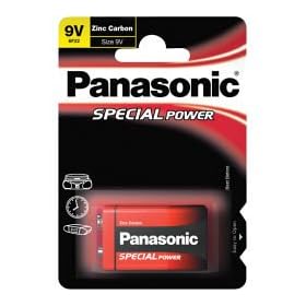 Zinc Carbon Batteries (9v Pp3 (Pack Of 1)) (12 pack)