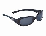 Anarchy Black Conflicted Sunglasses w Smoke Polarized Lens by