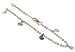 10 KT 2 Tone Gold 10K Ankle Bracelet 9 / 10 Anklet