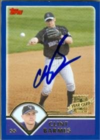 Buy Clint Barmes autographed Baseball Card (Colorado Rockies) by No manufacturer