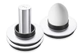 Zack 20779 DURO egg cups with salt shaker
