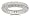 Sterling Silver Pave CZ Wedding/Eternity Band