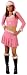 Santa's Sexy Mistress Christmas/Halloween Costume Adult Size Small/Medium (2-8)