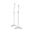 Victory Multimedia 47241 Universal Speaker Stand (Silver)