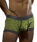 C-IN2 Mens Printed Pop Color Lo No Show Army Trunk