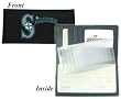 Seattle Mariners Embroidered Leather Checkbook Cover - Baseball Sports Merchandise