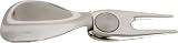 Divot Tool & Ball Marker Shoehorn Silver Folding