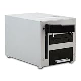 Systor Mini – Automated 1 Multi-Drive Target Burner Copier 25 Disc Capacity CD DVD LS LightScribe Auto Duplicator Robotic Copy Autoloader (Automatic Standalone Burn & Laser Etch Print, Built-In HDD) – Max Burns 20X DVD±R 40X CD±R