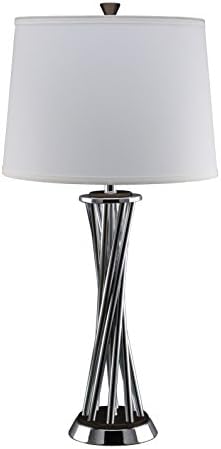 Nova Lighting Array Chrome Steel Table Lamp (Set of 2)