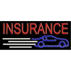 Auto Insurance Outdoor Neon Sign 13 x 32