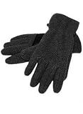Men's Classic Fleece Gloves With Microfiber Trim