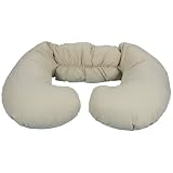 Leachco Grow to Sleep Self-Adjusting Body Pillow Replacement Cover, Khaki
