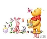 Home Decor Mural Art Wall Paper Stickers - Pooh 5 DWST-2
