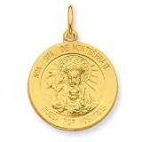 Silver & Gold plated Our Lady of Puerto Rico Medal