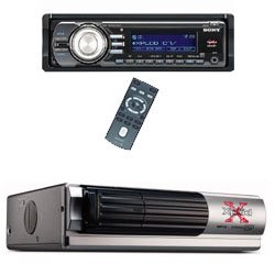 SONY CDX-GT710 CD/MP3 FRONT AUX-INPUT WITH SONY CDX-T70MX 6 DISC CD/MP3 CHANGER
