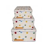 from Emma Bridgewater Emma Bridgewater Polka Dot set of 3 square tins Model PD4000