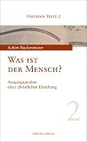 Produkt-Bild: Was ist der Mensch?