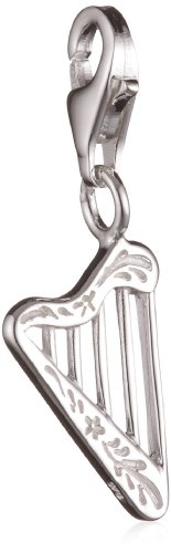 Vinani Damen-Charm Harfe gl&auml;nzend Musik 925 Sterlingsilber HHAR Preisvergleich