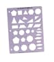 Learning Resources Geometry Template Stencil - 32 shapes - LER7633