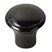 Davies Thermoset Push/Pull Knob, Smooth Rim, Threaded Hole, 8-32 Thread Size X 3/8" Thread Length, 1-3/64" Diameter (Pack of 10)