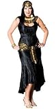 Cleopatra Sexy Womens Costume Adult Halloween Outfit ? Plus Size: Dress Size 14-16