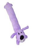 Loofa Dog 18" plush Dog Toy, Colors May Vary
