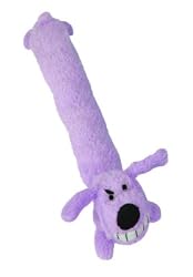 Loofa Dog 18" plush Dog Toy, Colors May Vary