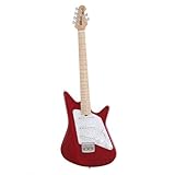 Ernie Ball Music Man Albert Lee Vintage Tremolo Electric Guitar, Trans Red