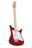 Music Man Albert Lee, Music Man Vintage Tremolo, Trans Red, Maple Fretboard, White Pearl Pickguard
